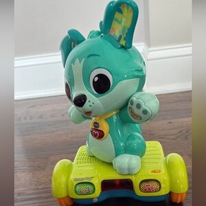 VTech Hover Pup Toy - Teal and Lime